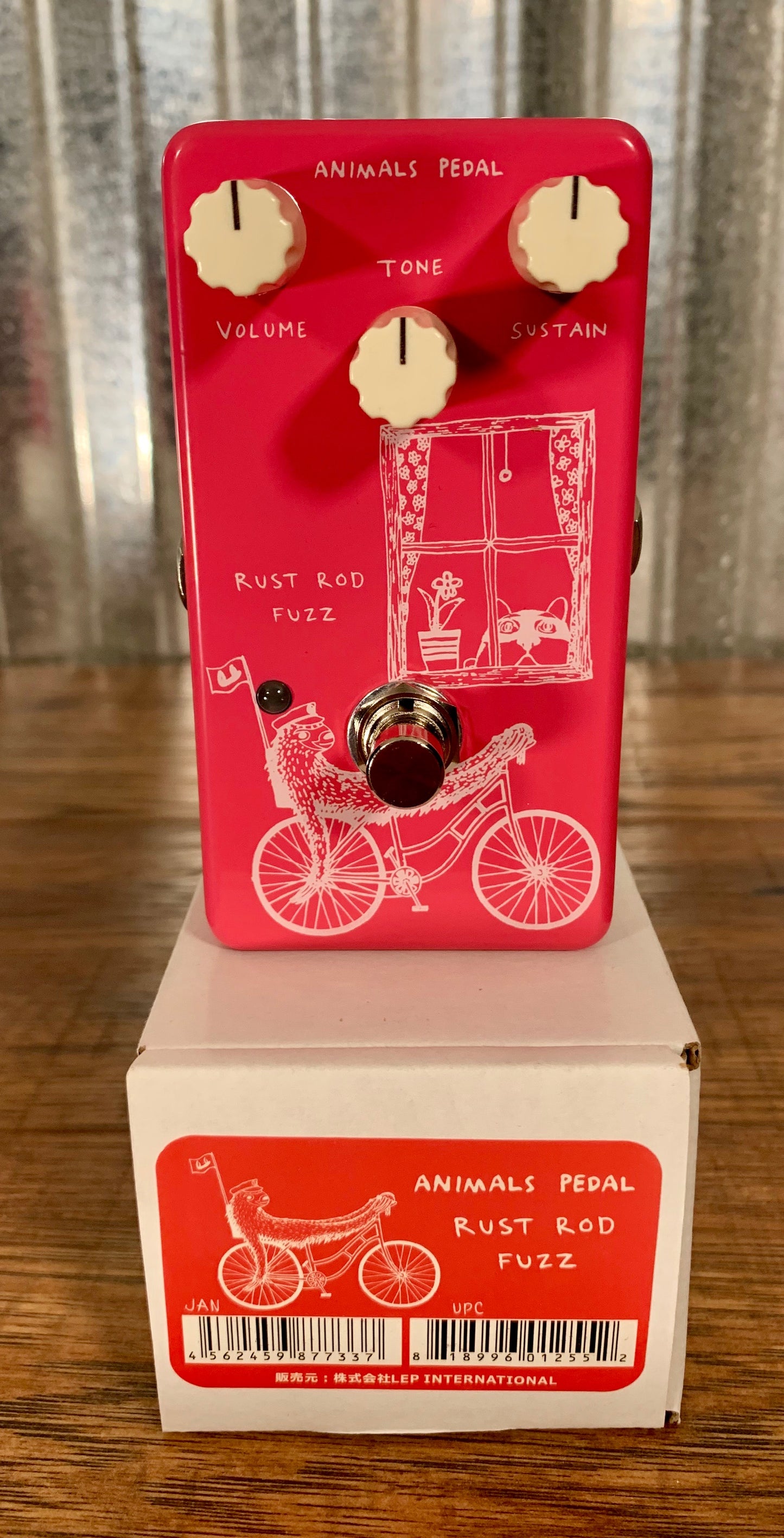 Animals Pedals Rust Rod Fuzz Guitar Effect Pedal Designed by Skreddy Pedals