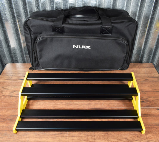 NUX NPB-M Bumblebee M 17.5 x 9.57 x 3.54" Guitar Effect Pedalboard & Bag