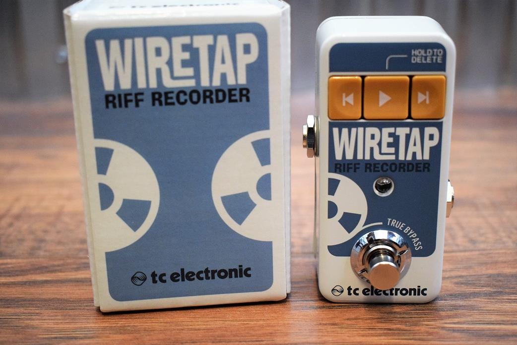 TC Electronic WireTap Riff Recorder Compact Guitar Effect Pedal
