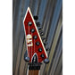 ESP LTD M-200FM See Thru Red Flame Top Guitar LM200FMSTR #1239 Demo