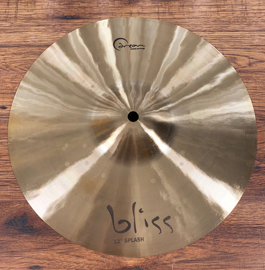 Dream Cymbals BSP12 Bliss Hand Forged & Hammered 12" Splash Cymbal Demo