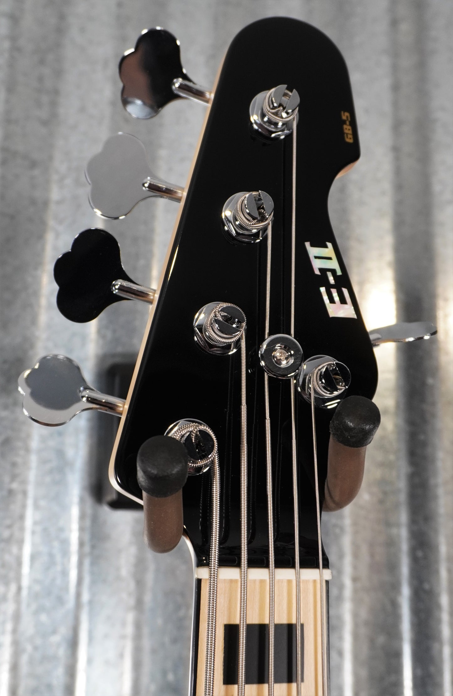 ESP E-II GB-5 5 String Bass Black Seymour Duncan & Case EIIGB5BLK Japan Blem #ES4045193