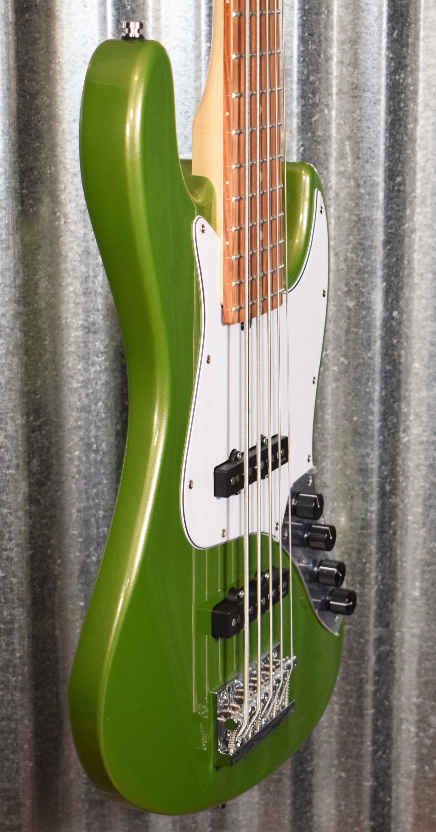 Sadowsky Design RSD Metro Express JJ 5 String Jazz Bass Sage Green Metallic & Bag #2420