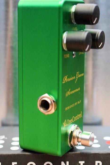 One Control Persian Green Screamer BJF Series Overdrive Guitar Effect Pedal