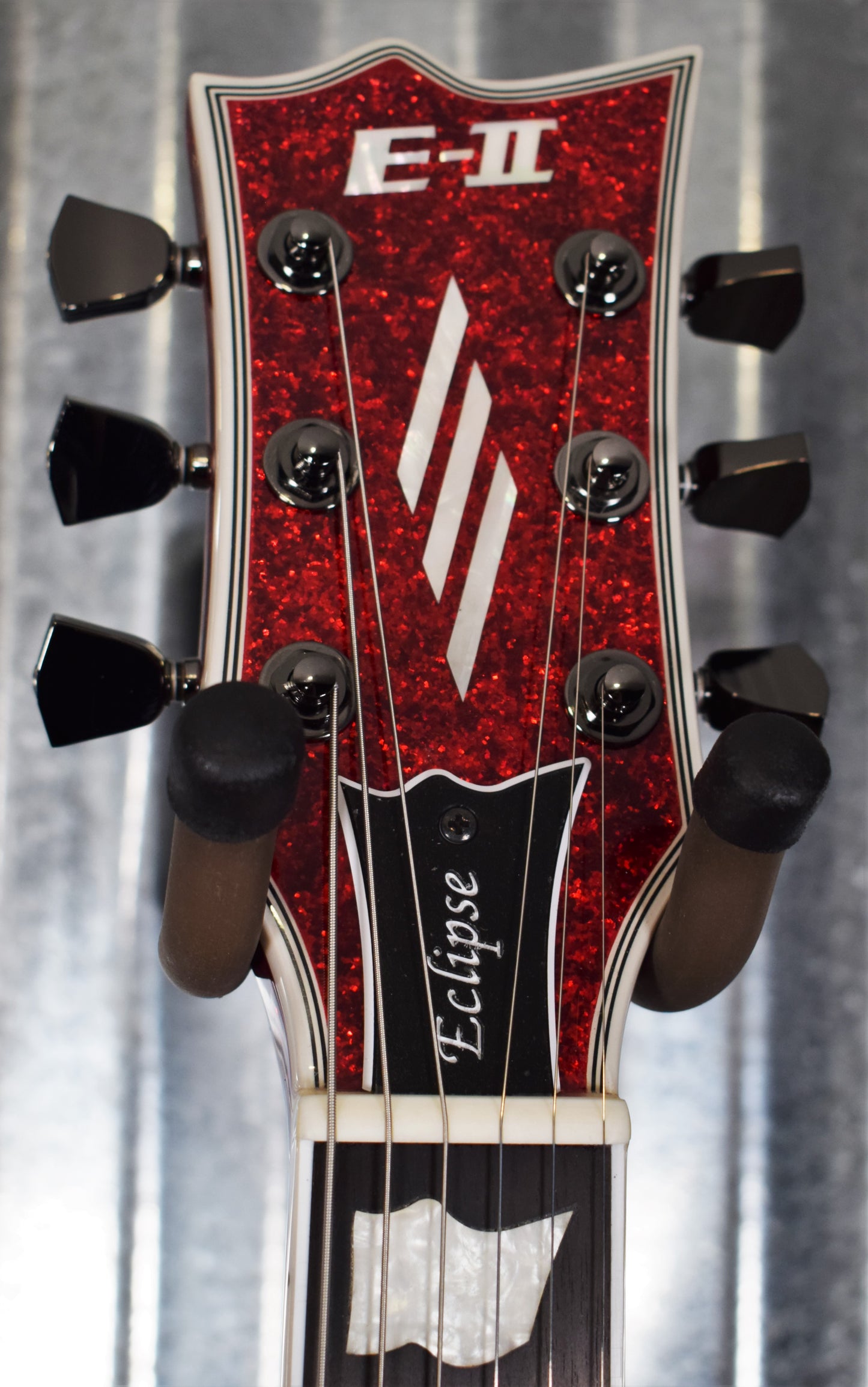 ESP E-II Eclipse DB Red Sparkle EMG Guitar & Case EIIECDBRSP Japan #ES7300203