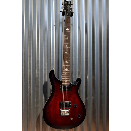PRS Paul Reed Smith SE 277 Fire Red Burst Baritone Guitar & Bag #2635