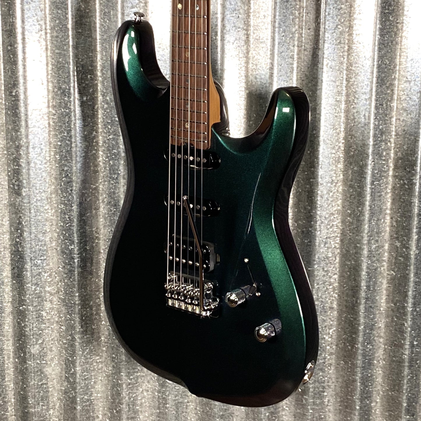 Musi Capricorn Fusion HSS Superstrat Chameleon Guitar #0053 Used