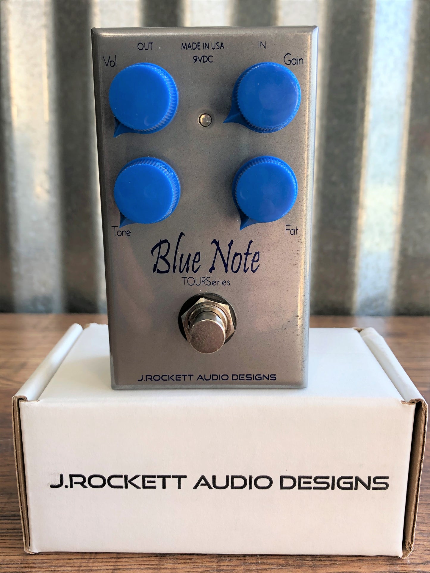 J Rockett Audio Designs Blue Note Boost Overdrive Guitar Effect Pedal Demo