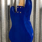 G&L USA JB-5 Clear Blue 5 String Jazz Bass Rosewood Satin Neck & Case JB5 #3175