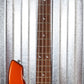 Ernie Ball Music Man 2003 Bongo HH 4 String Active Bass Lava Pearl & Case #F08386 Used
