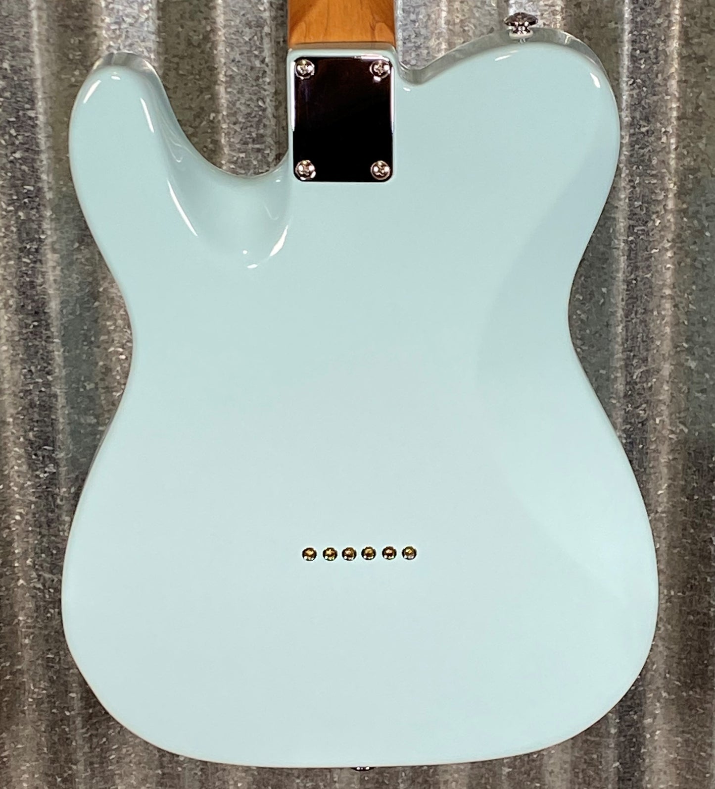 Musi Virgo Classic Telecaster Baby Blue Guitar #0690 Used