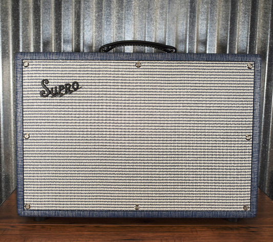 Supro 1968RK Keeley Custom 12 All Tube 25 Watt 12" Guitar Combo Amplifier