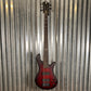 Spector NS Pulse II 5 String Bass Black Cherry Matte NSPULSE5BCM #1415