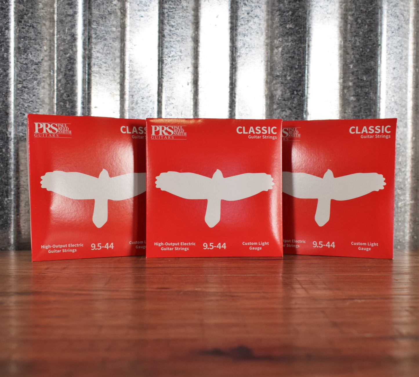 PRS Paul Reed Smith Classic Custom Light Electric Guitar Strings 9.5-44 Gauge 3 Pack