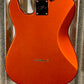 G&L USA Fullerton Custom ASAT Classic Bluesboy Tangerine Metallic Guitar & Case 2018 #3090