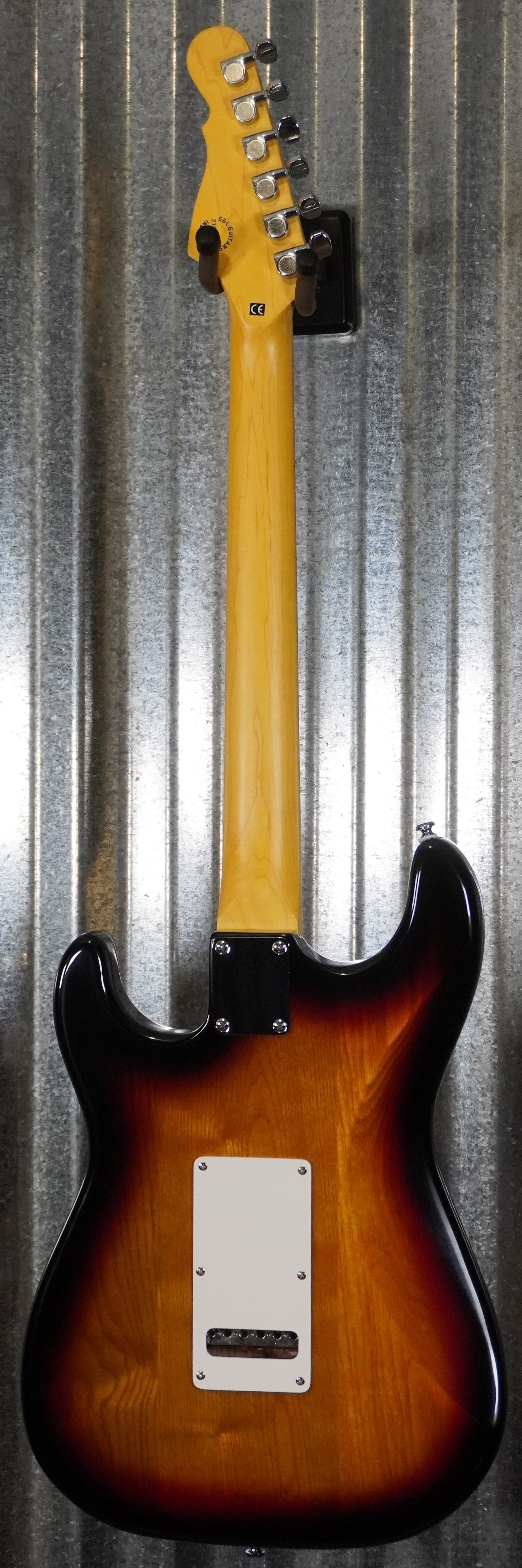 G&L Tribute Legacy HSS 3-Tone Sunburst Guitar #7151