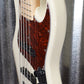 Sadowsky Design RSD Metro Express Vintage JJ 5  String Bass Olympic White & Bag B Stock #1220