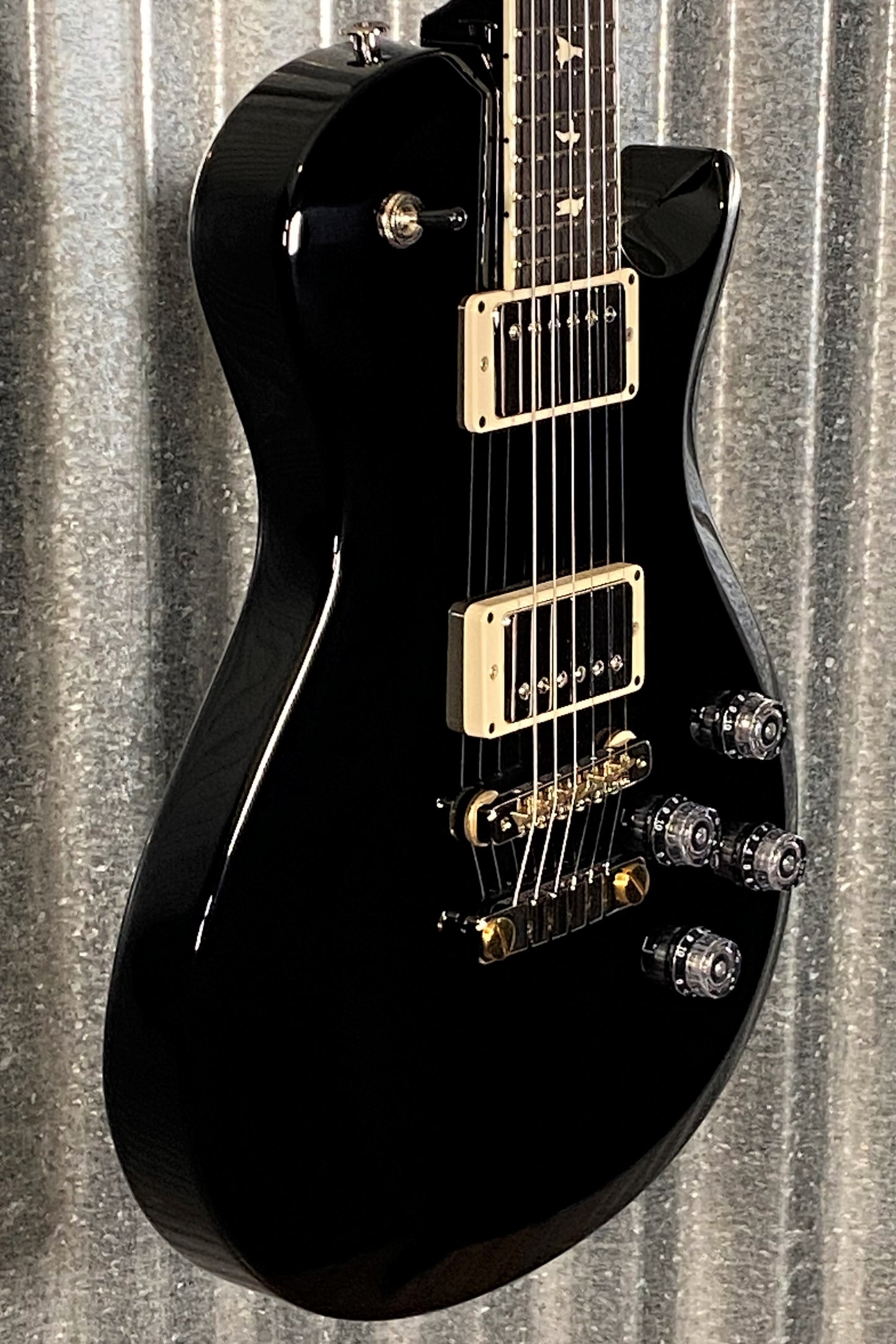 PRS Paul Reed Smith USA S2 Singlecut McCarty 594 Black Guitar & Bag #2936