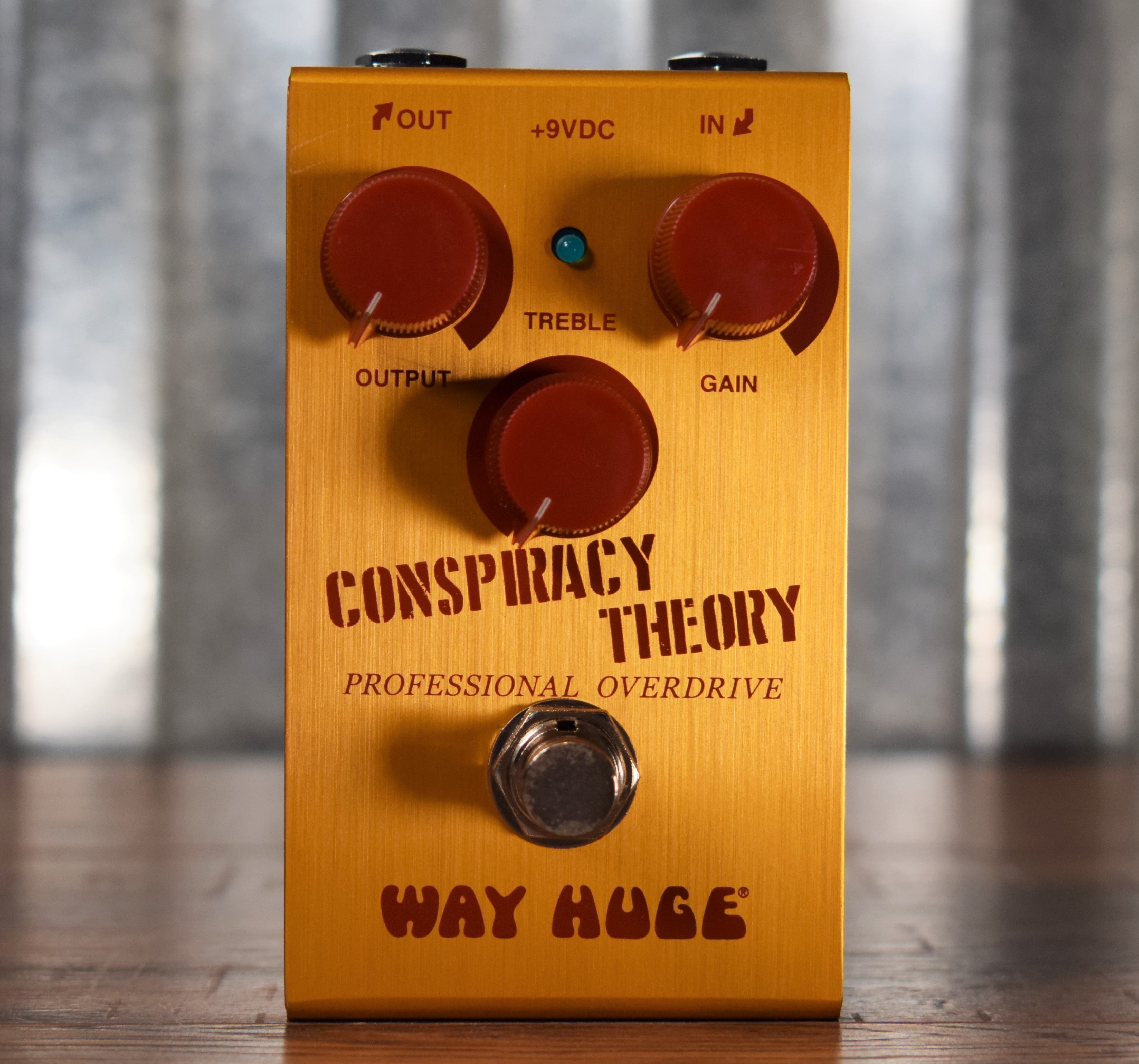 Dunlop Way Huge Smalls WM20 Conspiracy Theory Professional Overdrive Guitar  Effect Pedal