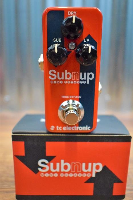 TC Electronic Sub 'N' Up Mini Polyphonic Octaver Tone Print Guitar Effect Pedal