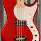 G&L Guitars Tribute Fallout Bass Short Scale 4 String Candy Apple Red #1181