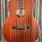 Fender Paramount PM-TE STD Standard AM Mahogany Travel Natural Acoustic Electric Guitar & Case #4272 Used