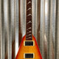Hamer Vector Mahogany Flying V Cherry Sunburst Electric Guitar & Bag #0453