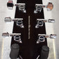 Hamer Archtop Flame Trans Black Double Cut Guitar SATF-TBK #1376 Demo