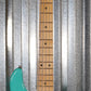 G&L USA CLF L-2500 Turquoise 5 String Bass & Case #9047