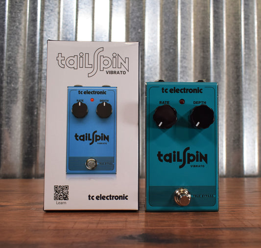 TC Electronic Tailspin Vibrato Guitar Effect Pedal Used