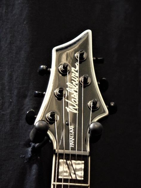 Washburn Parallaxe PXL20B 6 String Electric Guitar Black #1042