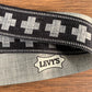 Levy's MP2SLD-008 2" Polyester Sublimation Guitar Strap Plus Black Gray
