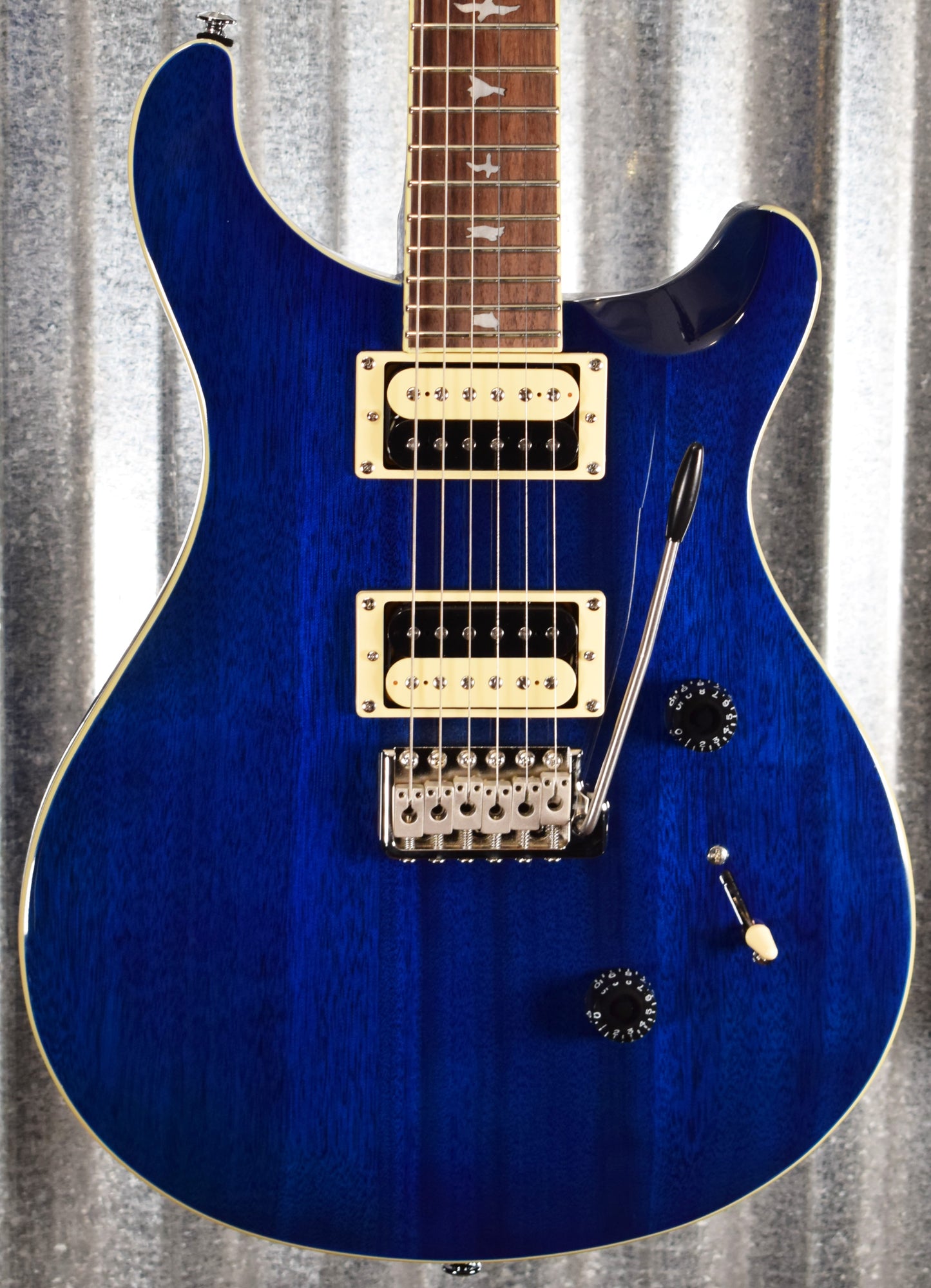PRS Paul Reed Smith SE Standard 24 Translucent Blue Guitar #4101