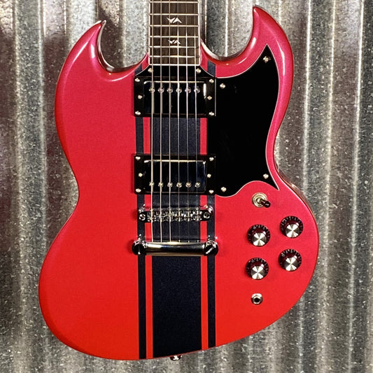 Westcreek Racer Offset SG Indy Red Solid Body Guitar #0267 Used