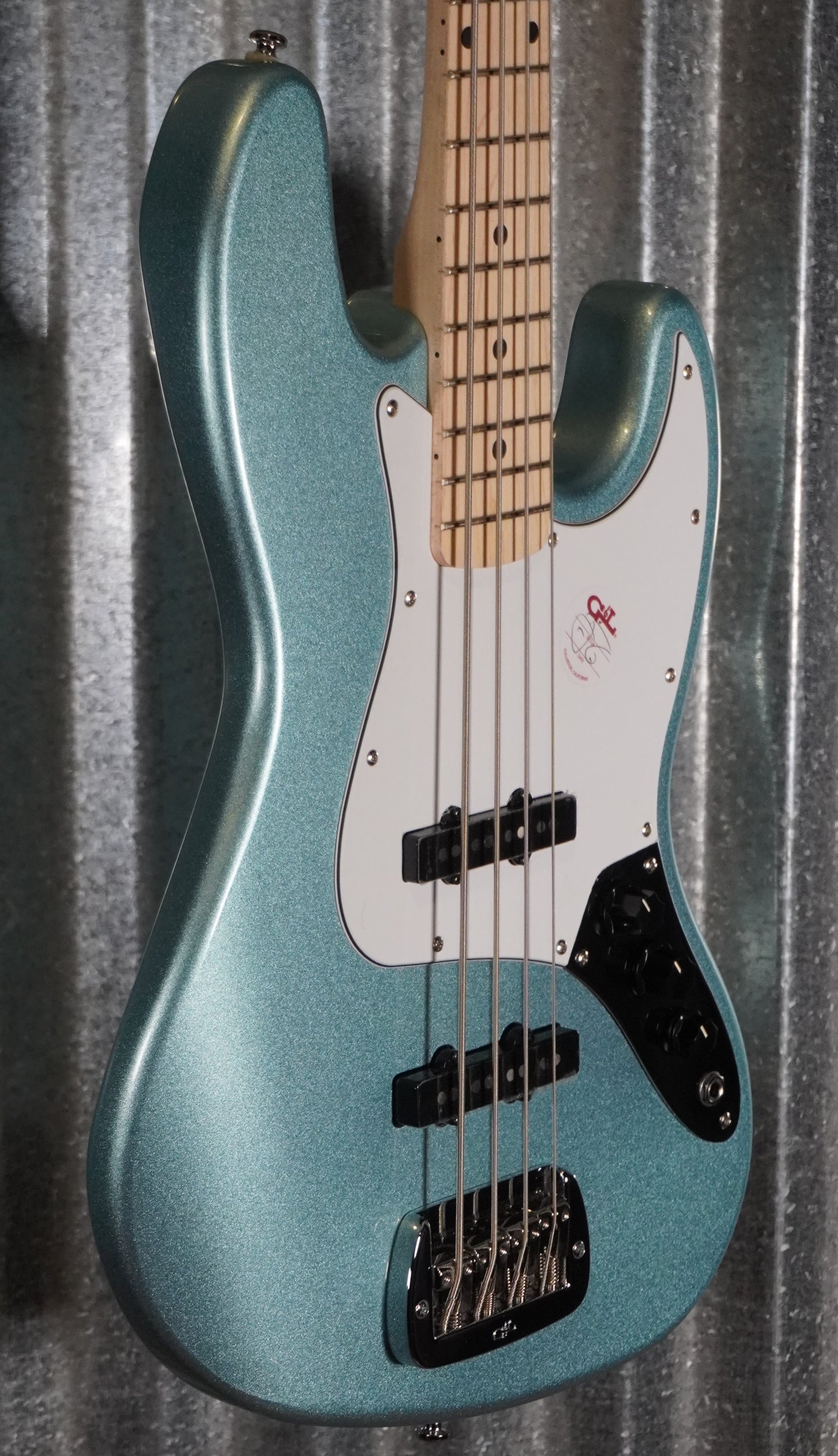 G&L Tribute JB Seafoam Pearl Green 4 String Bass #1514 Used