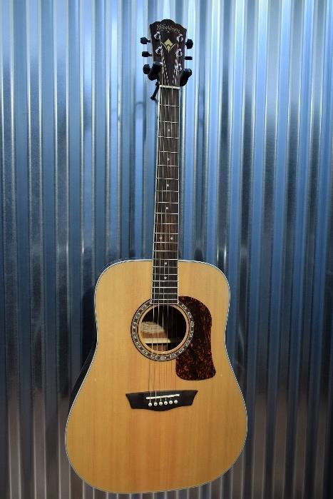 Washburn Heritage HD20S Sold Spruce Top Dreadnought Acoustic Guitar & Case #0797