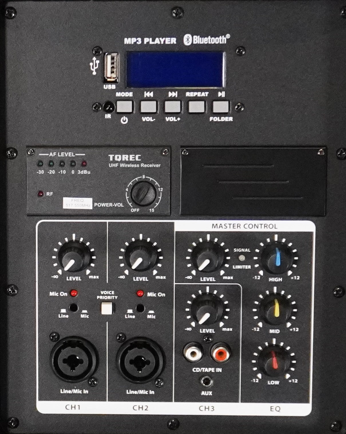  Battery Powered Audio Mixer