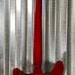 Eastwood Newport 4 String Short Scale Bass Cherry & Bag