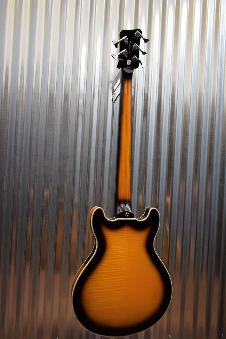 Warwick Rockbass Star Bass 5 String Semi Hollow Vintage Sunburst & Gig Bag #116