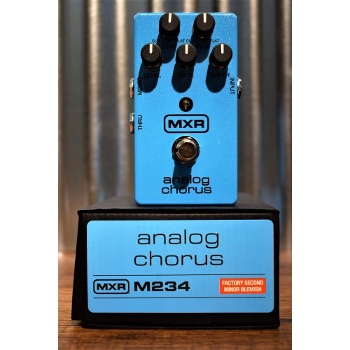 Dunlop MXR M234 Analog Chorus Guitar Effect Pedal B Stock