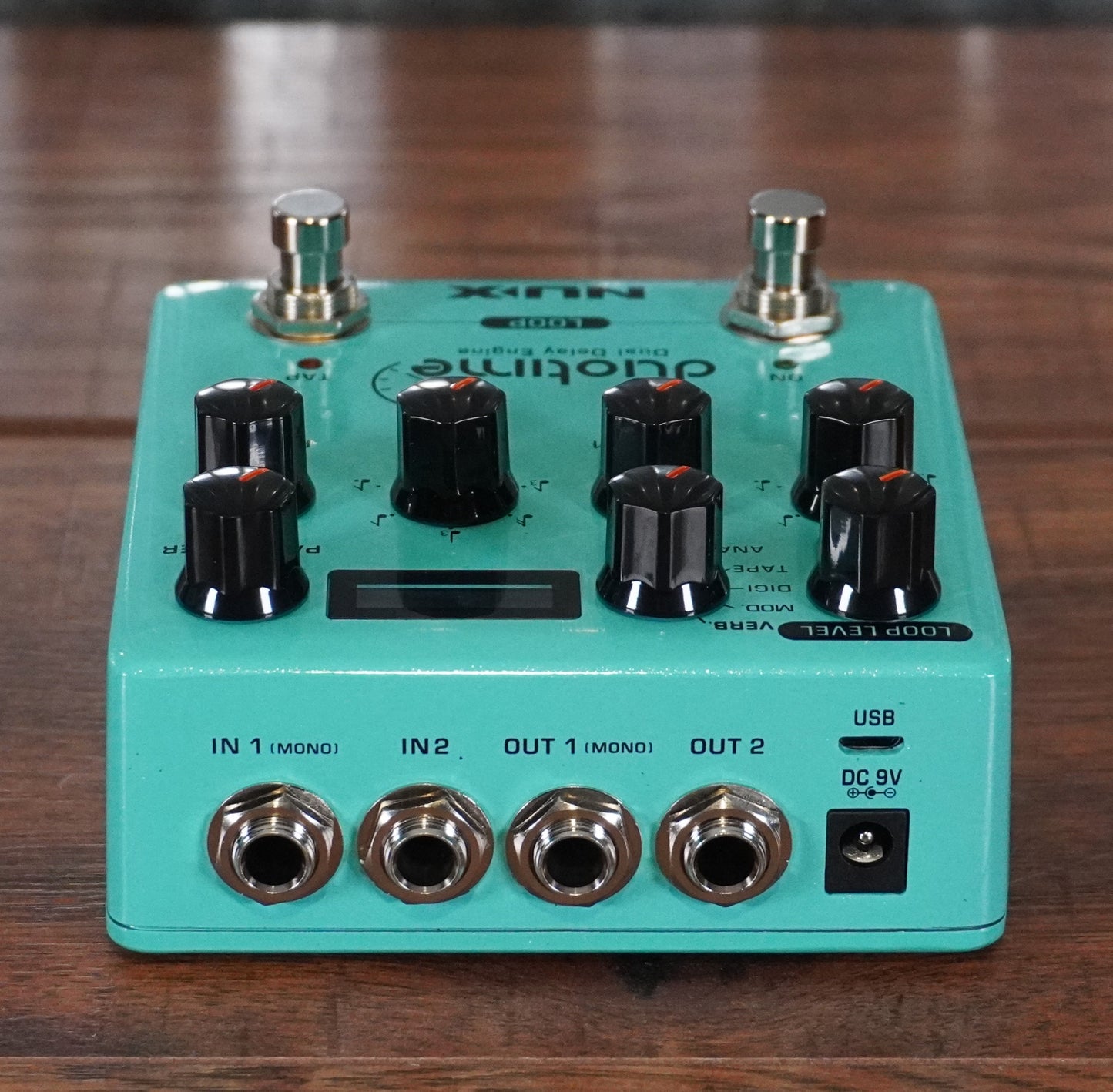 NUX NDD-6 Duotime Dual Delay Engine Stereo Delay Guitar Effect Pedal