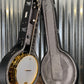 Washburn B17 Professional Bell Brass Tone Ring Tobacco Sunburst Banjo & Case #0626