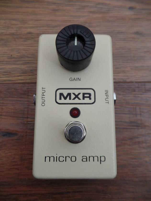 MXR M-133 Micro Amp Boost Effects FX Pedal for Electric Guitar