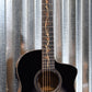 Washburn Bella Tono Studio Vite S9V Charcoal Burst Acoustic Electric Guitar #0920