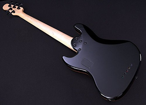 Michael Kelly CCE5EB Custom Element 5 Sting Bass Guitar Striped Ebony Top & Bag