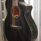 Breedlove Rainforest S Concert Black Gold CE Mahogany Acoustic Electric Guitar #2035