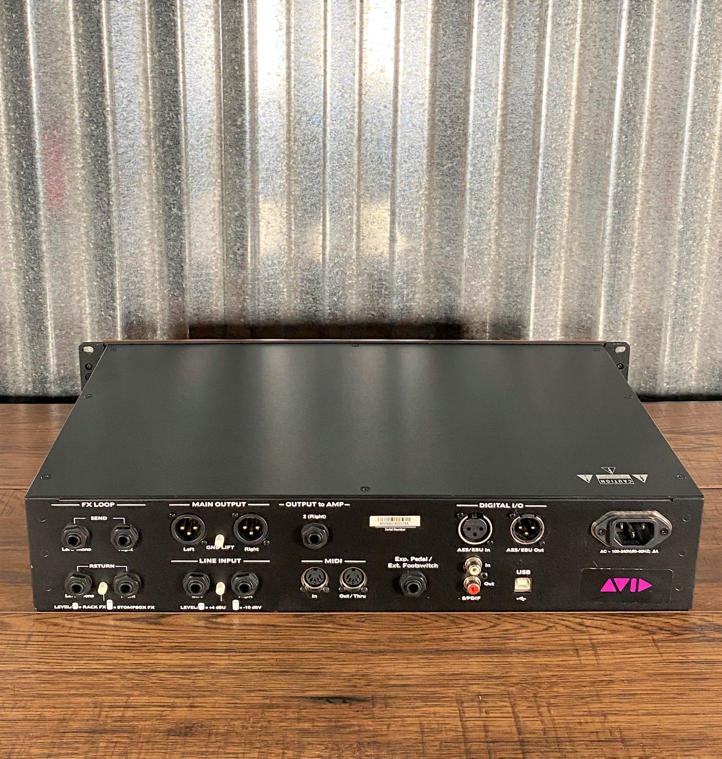 Avid Eleven Rack Guitar & Bass Multi-Effects Processor & Recording Interface Used