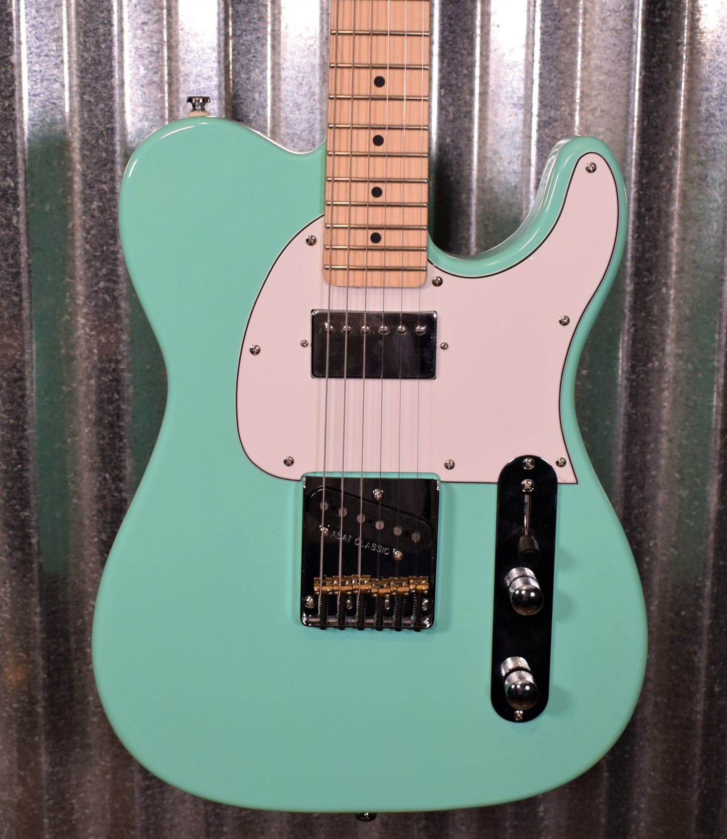 G&L Tribute ASAT Classic Bluesboy Limited Edition Seafoam Green Guitar #6898
