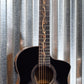 Washburn Bella Tono Studio Vite S9V Charcoal Burst Acoustic Electric Guitar #0895
