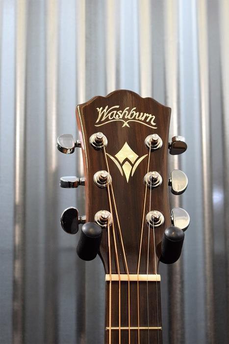 Washburn WD160SWCE Timber Ridge Solid Woods Acoustic Electric Guitar #1284